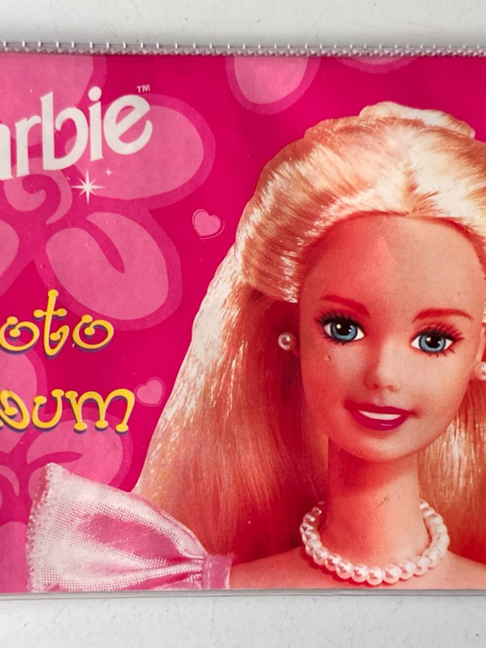 Vintage 1997 Barbie Photo Album Mattel Y2K Pink